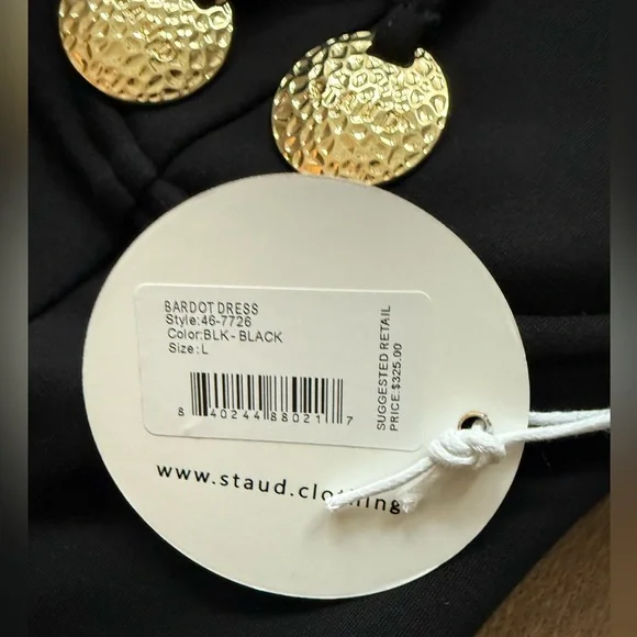 STAUD Black Dress - Picture 9 of 12